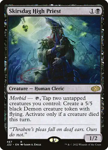 Skirsdag High Priest - j22 Spoiler
