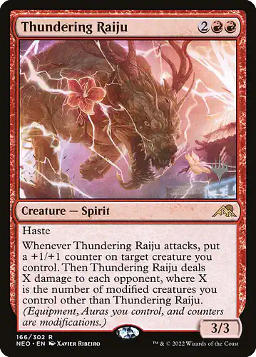 Thundering Raiju - neo Spoiler