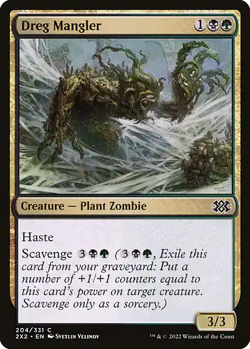 Dreg Mangler - 2x2 Spoiler