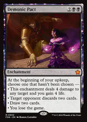 Demonic Pact - fdn Spoiler