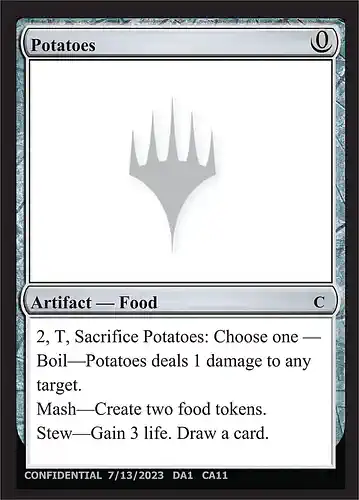Potatoes - unk Spoiler
