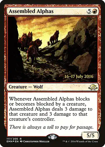 Assembled Alphas - emn Spoiler