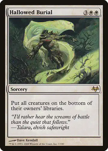 Hallowed Burial - eve Spoiler