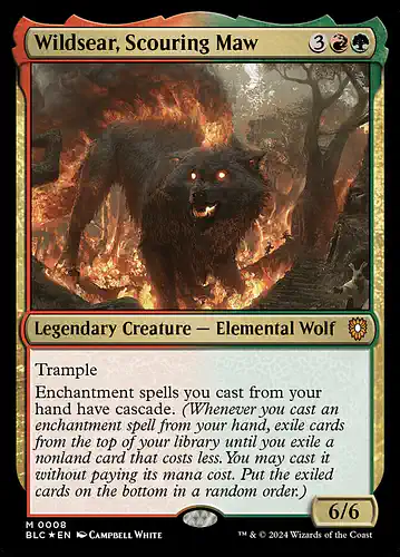 Wildsear, Scouring Maw - blc Spoiler