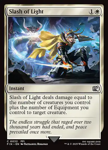 Slash of Light - fin Spoiler