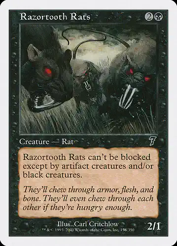 Razortooth Rats - 7ed Spoiler