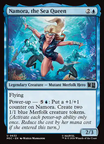 Namora, the Sea Queen - msc Spoiler
