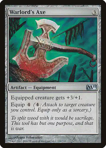 Warlord's Axe - m11 Spoiler