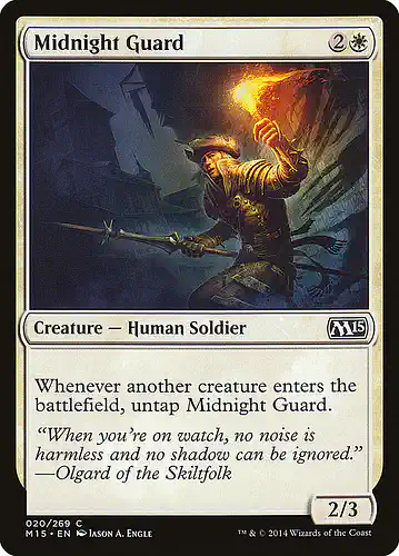 Midnight Guard - m15 Spoiler
