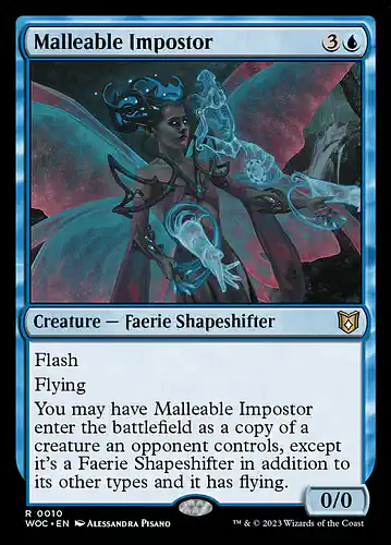 Malleable Impostor - woc Spoiler