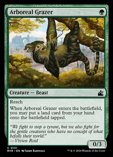 Arboreal Grazer - rvr Spoiler
