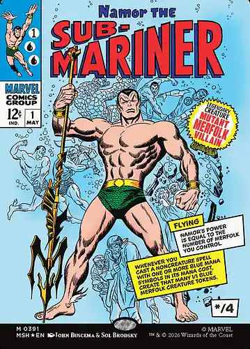 Namor the Sub-Mariner - msh Spoiler