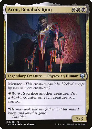 Aron, Benalia's Ruin - dmu Spoiler