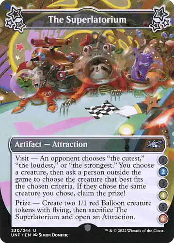 The Superlatorium - unf Spoiler