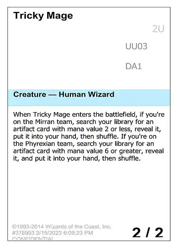 Tricky Mage - unk Spoiler