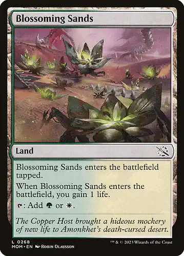 Blossoming Sands - mom Spoiler