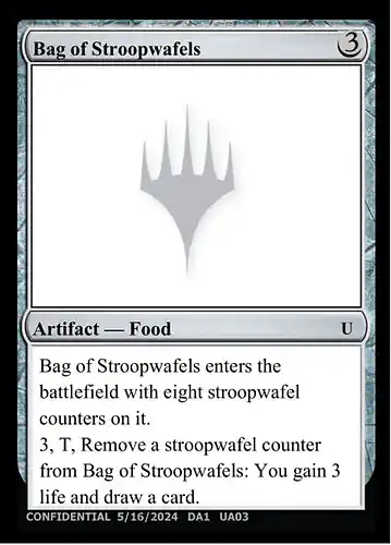 Bag of Stroopwafels - unk Spoiler