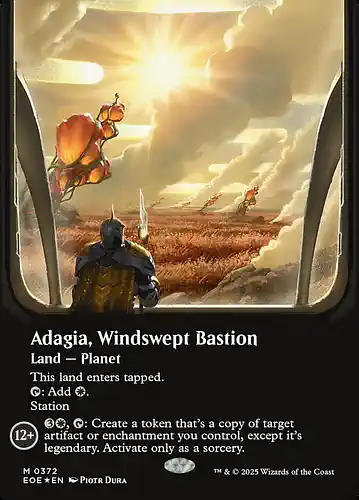Adagia, Windswept Bastion - eoe Spoiler