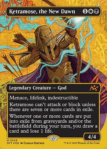 Ketramose, the New Dawn - dft Spoiler