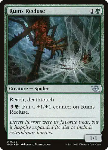 Ruins Recluse - mom Spoiler