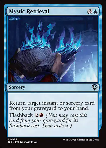 Mystic Retrieval - inr Spoiler