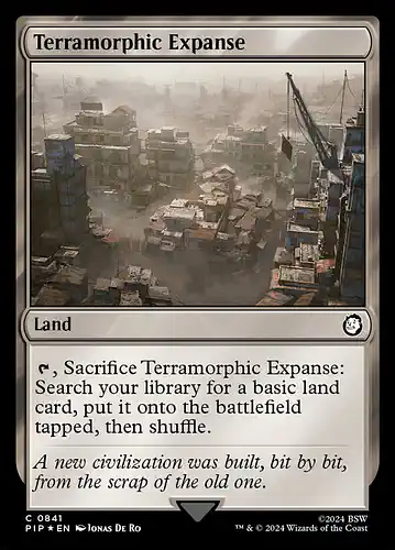 Terramorphic Expanse - pip Spoiler