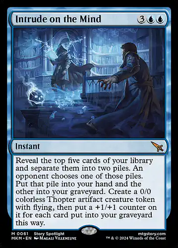 Intrude on the Mind - mkm Spoiler