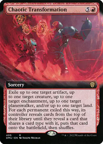 Chaotic Transformation - dmu Spoiler