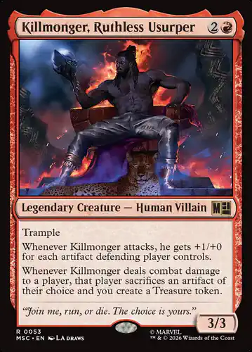 Killmonger, Ruthless Usurper - msc Spoiler