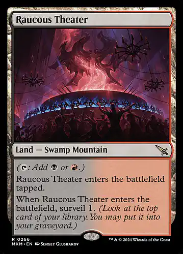Raucous Theater - mkm Spoiler