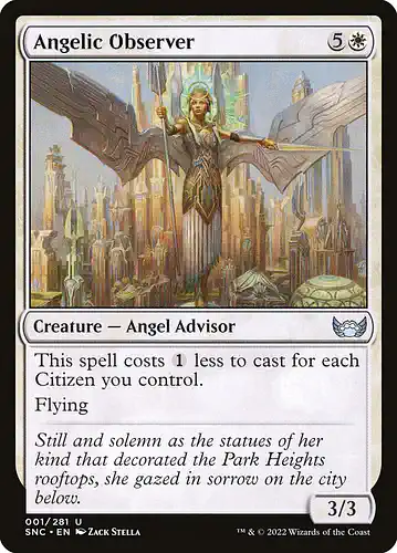 Angelic Observer - snc Spoiler