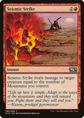 Seismic Strike - m15 Spoiler