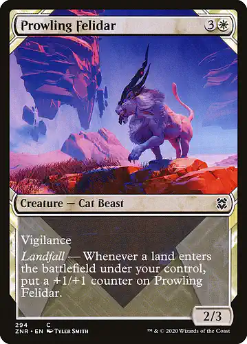 Prowling Felidar - znr Spoiler