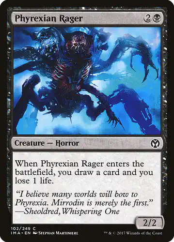 Phyrexian Rager - ima Spoiler