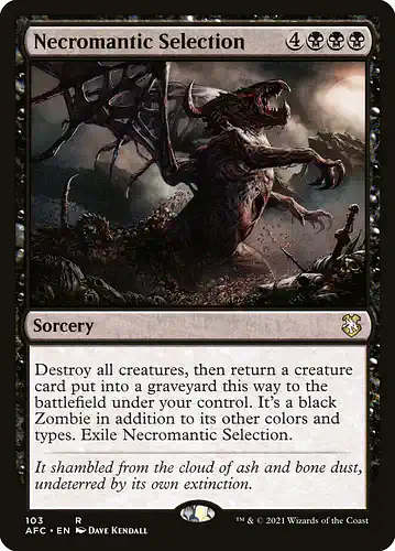 Necromantic Selection - afc Spoiler