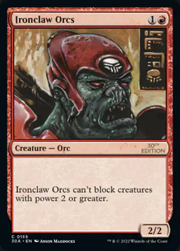 Ironclaw Orcs - 30a Spoiler