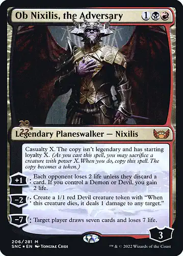 Ob Nixilis, the Adversary - snc Spoiler