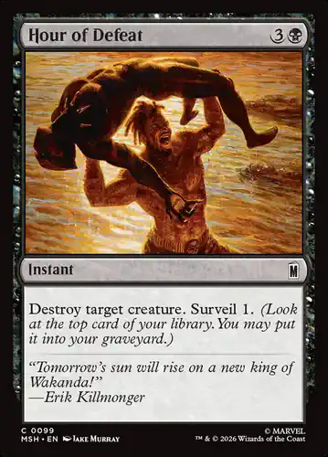 Hour of Defeat - msh Spoiler