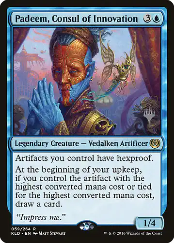 Padeem, Consul of Innovation - kld Spoiler