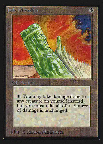 Jade Monolith - ced Spoiler