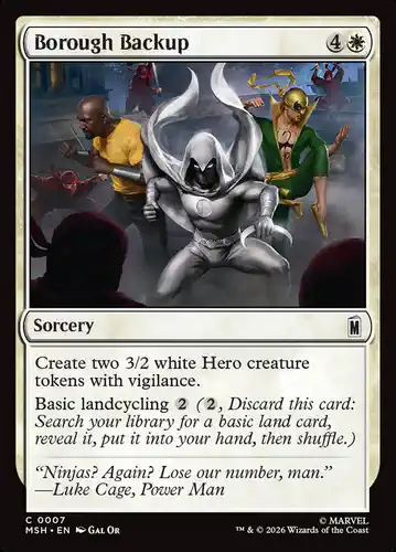 Borough Backup - msh Spoiler