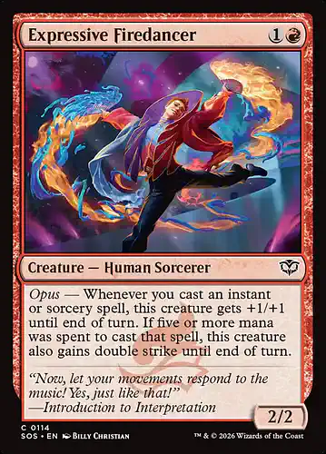 Expressive Firedancer - sos Spoiler