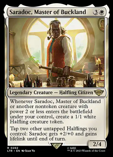 Saradoc, Master of Buckland - ltr Spoiler