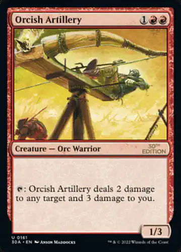 Orcish Artillery - 30a Spoiler