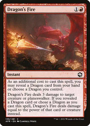 Dragon's Fire - afr Spoiler