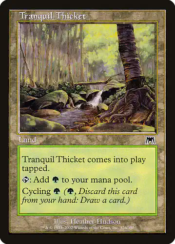 Tranquil Thicket - ons Spoiler