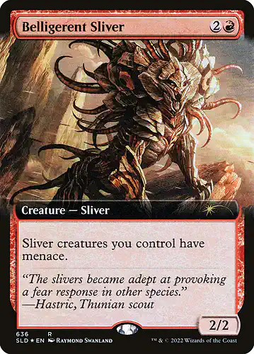 Belligerent Sliver - sld Spoiler