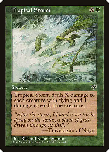 Tropical Storm - mir Spoiler