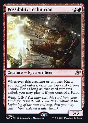 Possibility Technician - eoe Spoiler