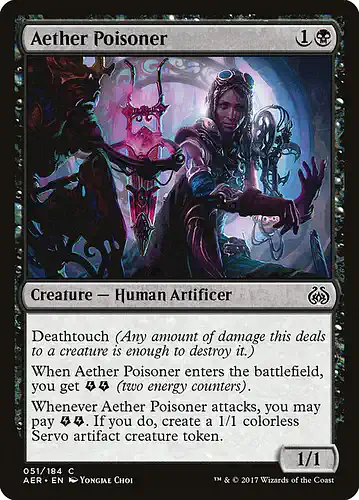 Aether Poisoner - aer Spoiler